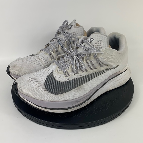 Nike Zoom Fly Gray/White Running Shoes 880848-002...